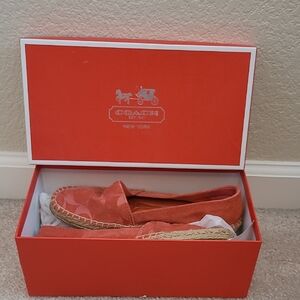 Coach Women's Coral Espadrilles